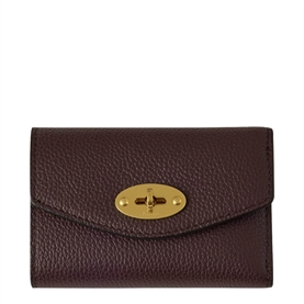 Mulberry Darley Folded Multi-Card Oxblood